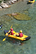 Kayak en eau claire