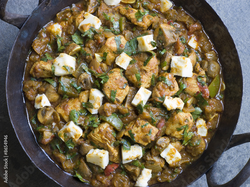 Photo: Chicken and Paneer Balti Chicken and Paneer Balti