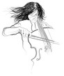 cello player