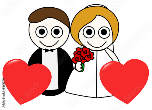 Illustration: Recién casados Recién casados
