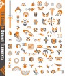 logo & design elements,70 pieces