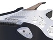 guitar black, close