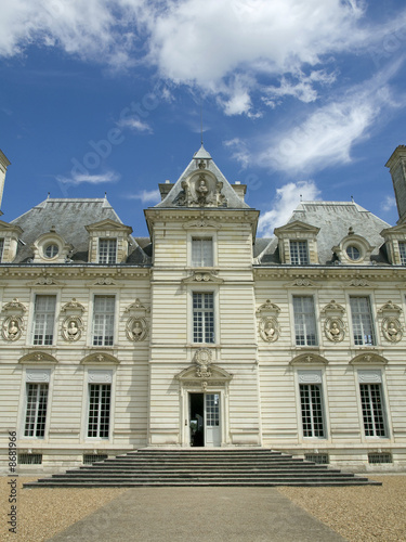 Photo: The entrance of Cheverny The entrance of Cheverny