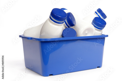 Photo: Plastics bottles Plastics bottles