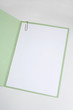 Open work file paper cover