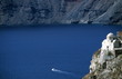 Church on cliff over the sea