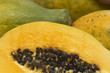 Papaya, close-up