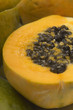 Papaya, close-up