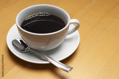 Photo: Cup of coffee, close-up Cup of coffee, close-up
