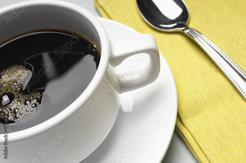 Photo: Cup of coffee, close-up Cup of coffee, close-up