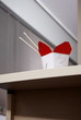 Chinese food box on office desk