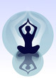 Yoga méditation bulle
