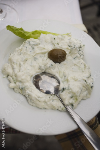 Photo: Tzatziki yogurt dip Tzatziki yogurt dip