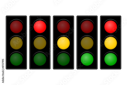Vektor: ampel-farben ampel-farben