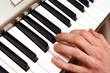 hands and piano player
