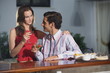 Couple in a bar