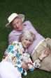 Senior couple in the park