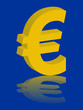 3D Euro sign 3D Euro sign