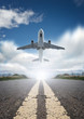 Roads and planes.