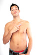 men shave
