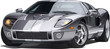 the illustration of sport car