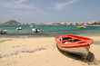 Red boat, Naxos, Greece