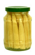 pickled baby corn cobs in glass bank pickled baby corn cobs in glass bank