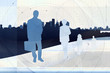 Illustration: business team business team