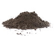 Earth for Plant on white background .