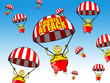 Illustration: Tourists air attack Tourists air attack