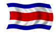 costa rica fahne flag