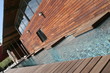 Piscine et bois