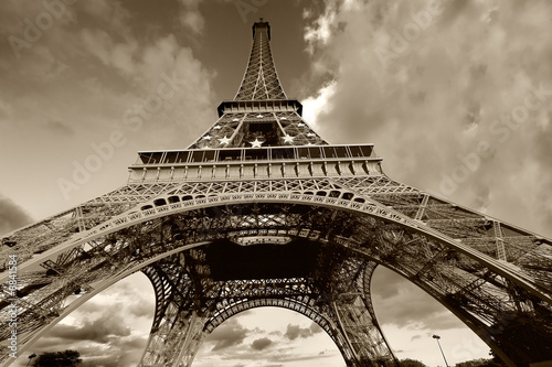 Foto: Torre eiffel en blanco y negro, Paris (France) Torre eiffel en blanco y negro, Paris (France)