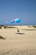 paraglider landing