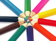 des crayons de couleurs des crayons de couleurs