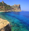 Shot of a Mediterranean Beach and Coastline