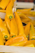Hot yellow paprika