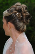 chignon de la mariée
