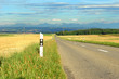 Ligne droite en campagne - Suisse