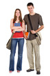 Happy students