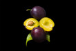 Plums On Black