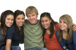 Photo: Diverse group of happy friends Diverse group of happy friends