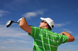Photo : Golf - Golfspieler mit Golfschläger