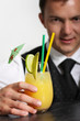 Barkeeper serving Cocktail
