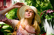 Young lady in bonnet #3
