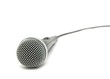 Microphone isolated on white background