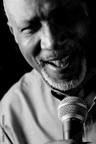 Photo: Chanteur de rock Chanteur de rock