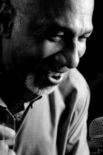 Photo: Chanteur de rock Chanteur de rock
