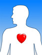 Vector: Man and his Heart Man and his Heart