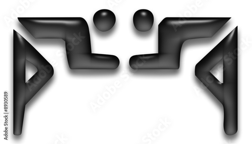 Illustration: ringen wrestling symbol ringen wrestling symbol